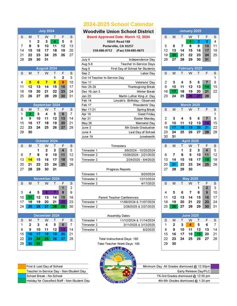 Randolph County Schools Calendar Components