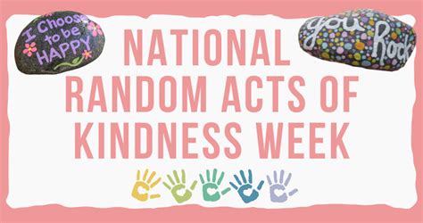 Random Acts of Kindness Week