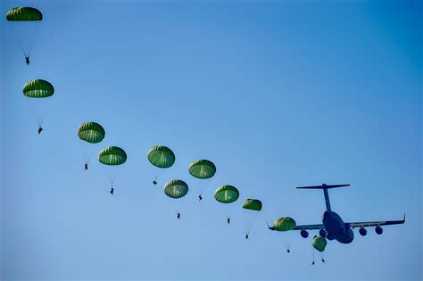 Rangers in Parachute Training