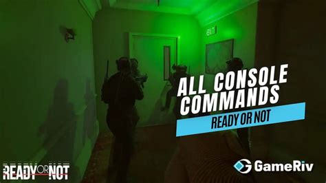 Ready Or Not Console Commands