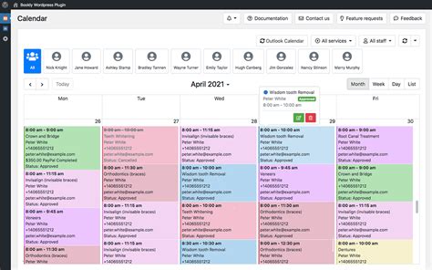 Real-Life Examples of Bookly Calendar in Action