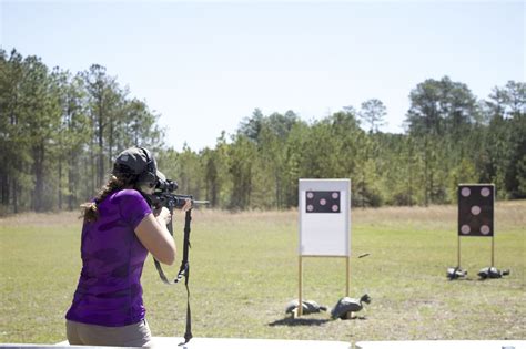 Recreational shooting with a shotgun