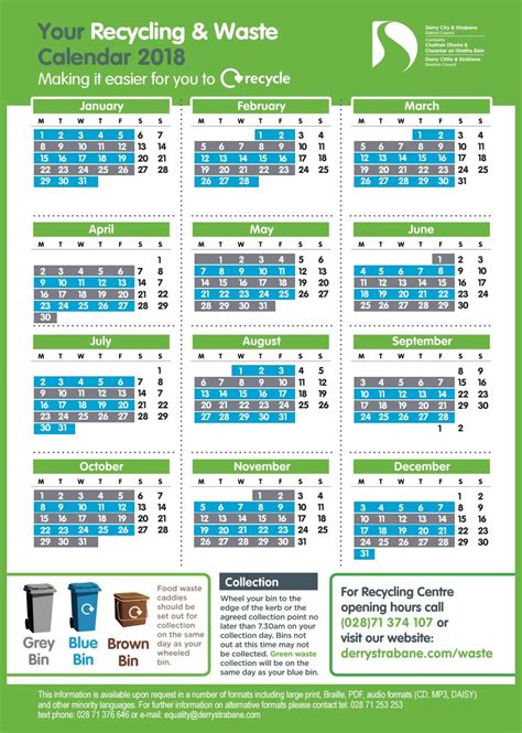 Recycling Calendar Usage Image 2