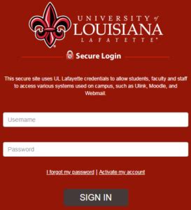 Registration at UL Lafayette