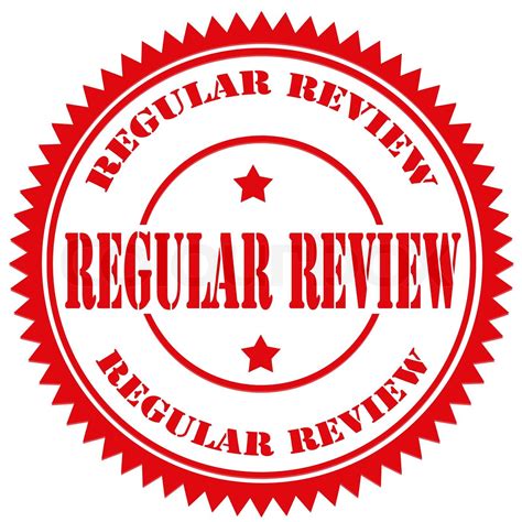 Regularly Reviewing and Adjusting