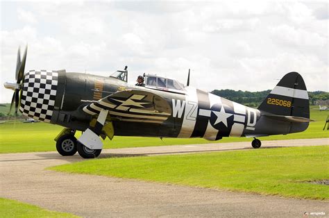 Republic P-47 Thunderbolt in flight