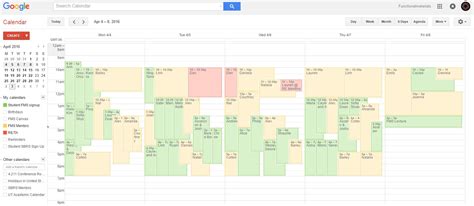 Research Calendar Image