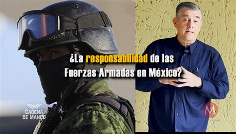 Responsabilidad de las Fuerzas Armadas