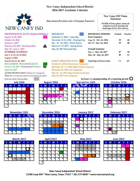 Review and Adjust New Caney Isd Calendar Regularly