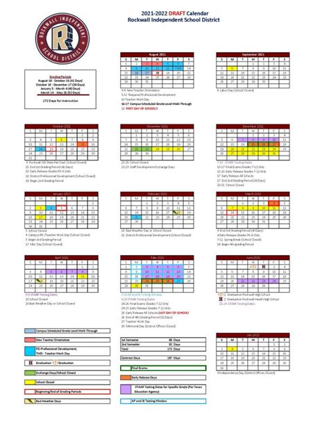 Rockwall Isd Calendar Challenges