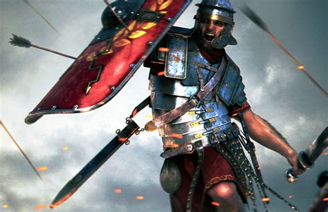 Roman Legionnaires Battle