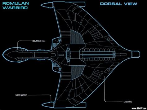 Romulan Warbird Schematic