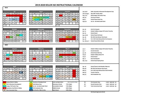 Round Rock ISD Calendar Conclusion