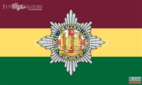 Royal Dragoon Guards regimental colors