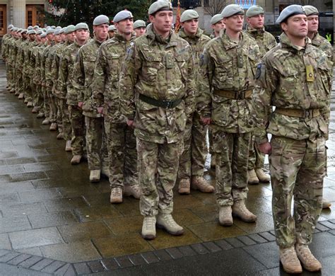 Royal Dragoon Guards soldiers in action