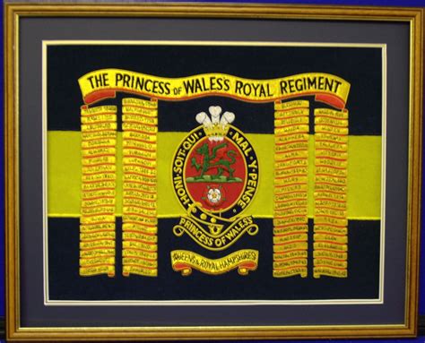 The Royal Welsh Regiment's battle honors and decorations