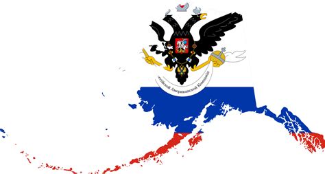 Russia Alaska Flag