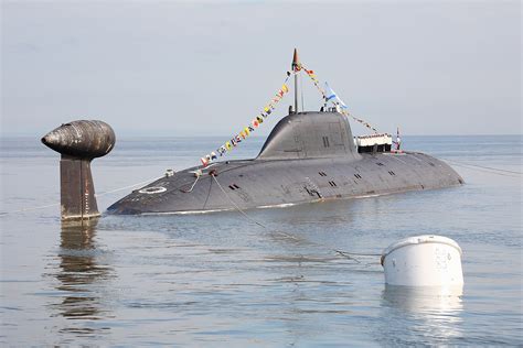 Russian Submarine at Sea