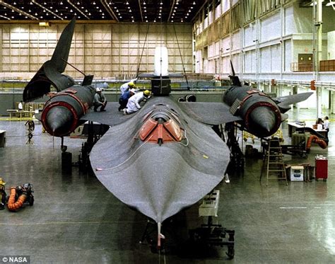 SR-71 Blackbird during construction