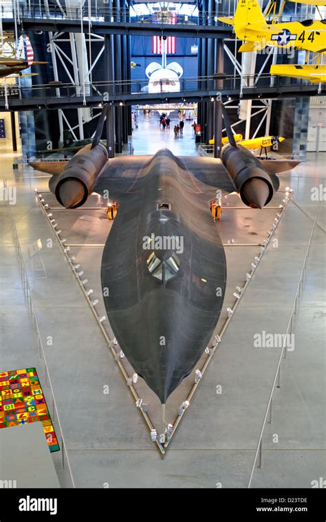 SR-71 Blackbird museum display