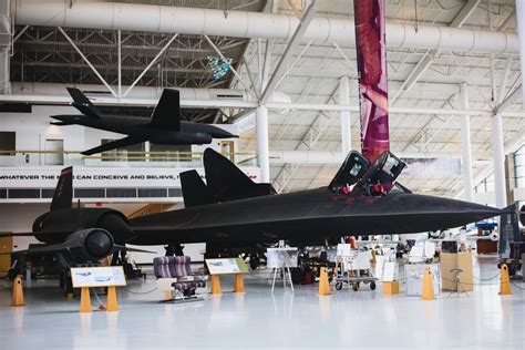 SR-71 Blackbird museum display