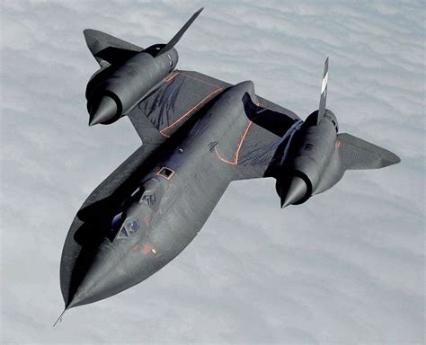 SR-71 Blackbird test flight