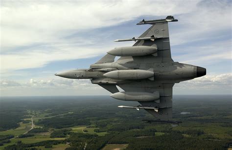 Saab Gripen in Flight