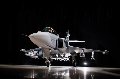 Saab Gripen Night Flight