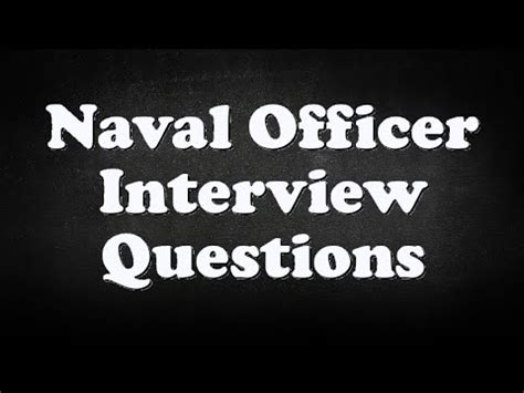 Sample Questions for Naval OCS