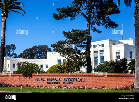 Historic buildings at the San Francisco Naval Base