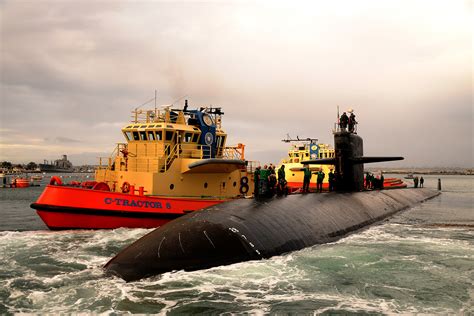 Nuclear submarines at the San Francisco Naval Base