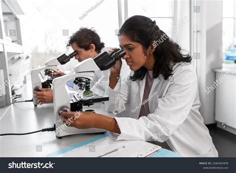 Scientists working in a laboratory