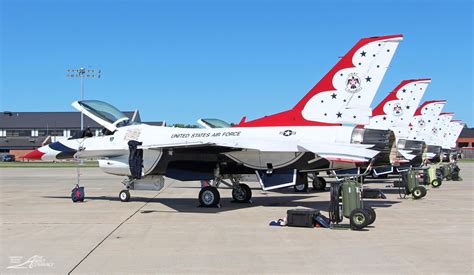 Scott AFB Air Show Thunderbirds