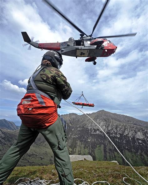 Helicopter searching for survivors