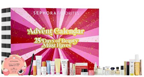 Sephora Advent Calendar Products List