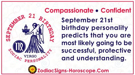 Personality Traits of September 21 Individuals