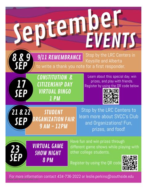 September Events