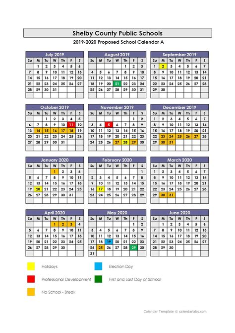 Sevier County Schools Calendar Image 9