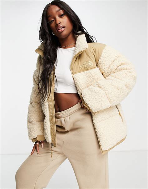 Old Navy Sherpa Jacket in Beige