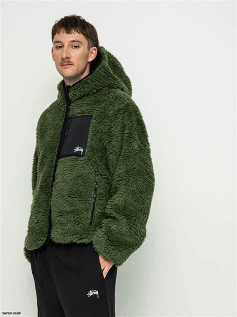 Old Navy Sherpa Jacket in Olive