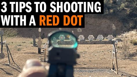 Shooting with Red Dot Sight