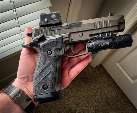 Sig P226 X5 Legion Ergonomic Design