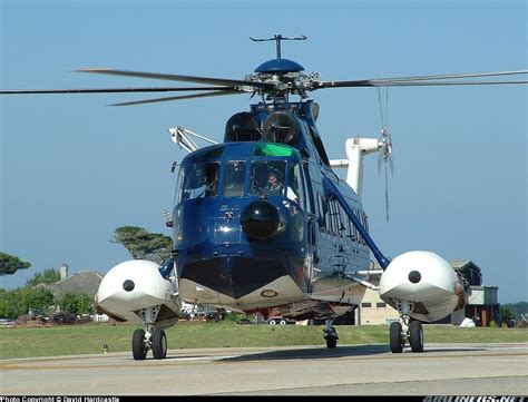 Sikorsky S-61 Helicopter on the Ground