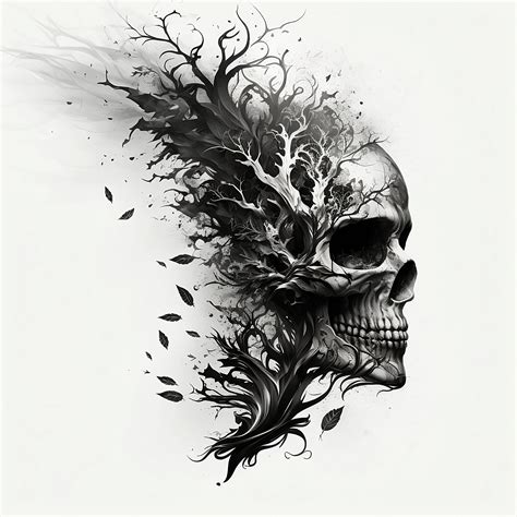 Skull Tattoo Design