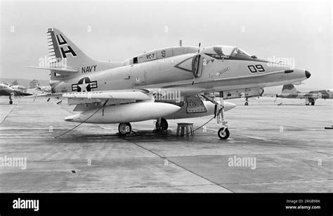 A-4 Skyhawk taking off from a carrier