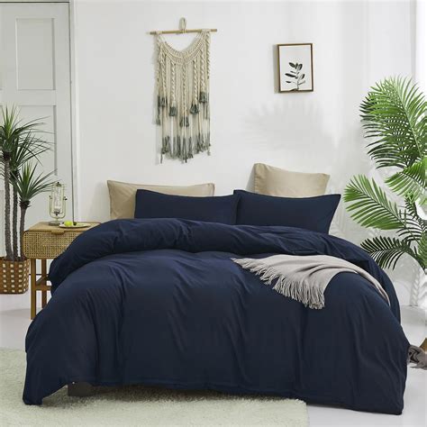 Solid Navy Comforter