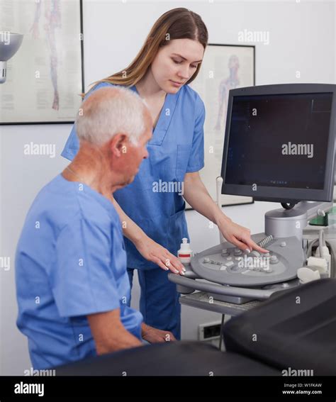 Sonographers Testing New Equipment