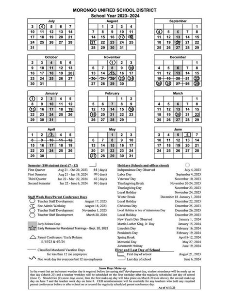 Sonoma State University Academic Calendar Image 3