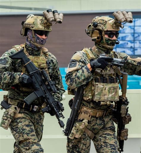 South Korea's Special Forces in training