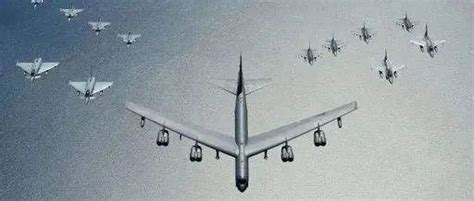 Soviet bomber escort aircraft formation